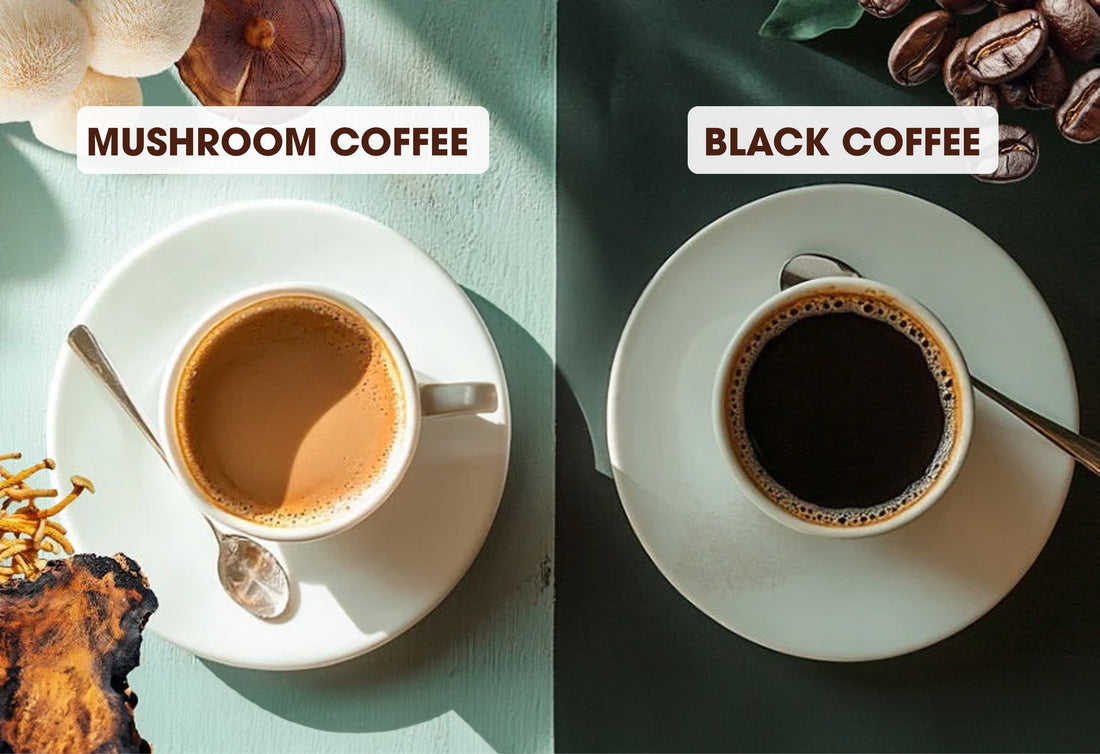 Regular Coffee vs. Mushroom Coffee: Which One is Better for You?